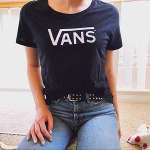 Black vans t-shirt